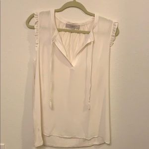 Loft sleeveless blouse